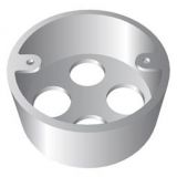 20mm 4 Hole BZP Conduit Loop In Box